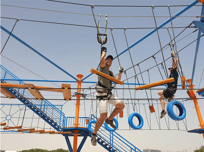 DOHA SPORT PARK: HIGH ROPES COURSE